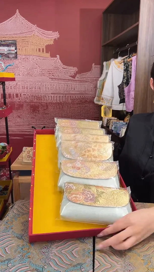 【闪购商品】刺绣非遗  手工西阵织包包