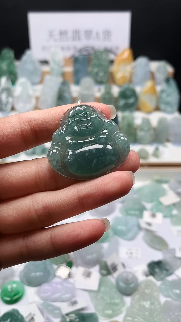 吊坠(不含链)未镶嵌翡翠53佛公