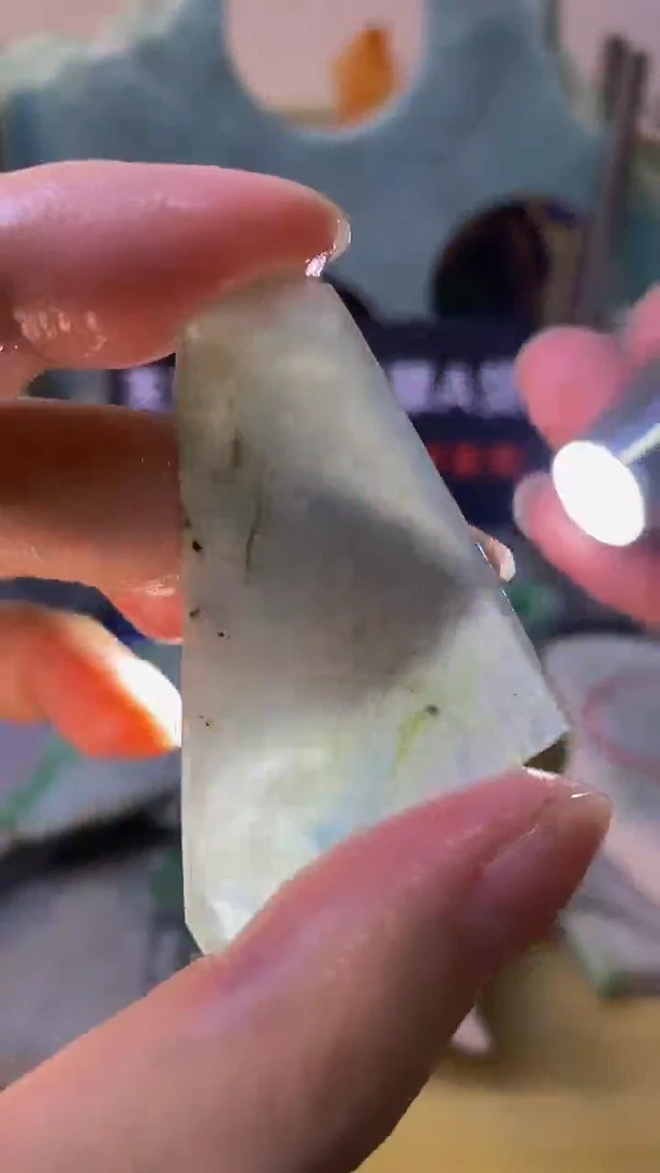 翡翠裸石天然A货缅甸翡翠高品质边角料981