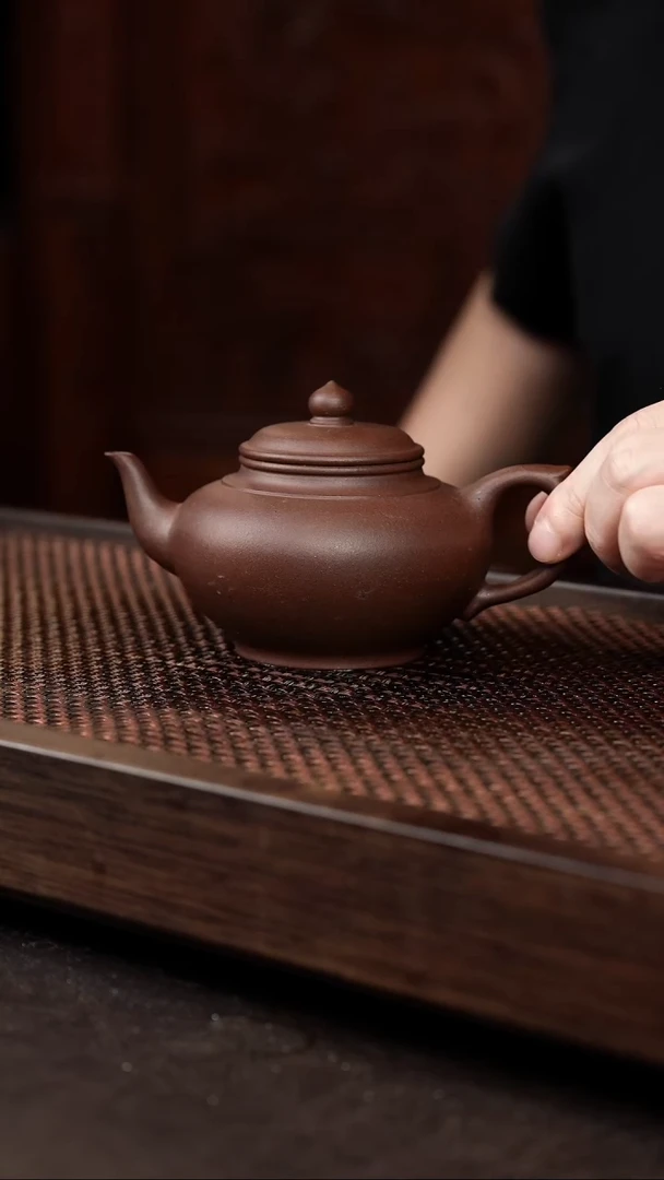 茶壶紫砂紫泥笑樱
