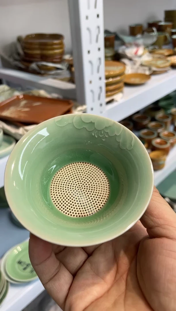 特价福利 微瑕 慧仙青瓷