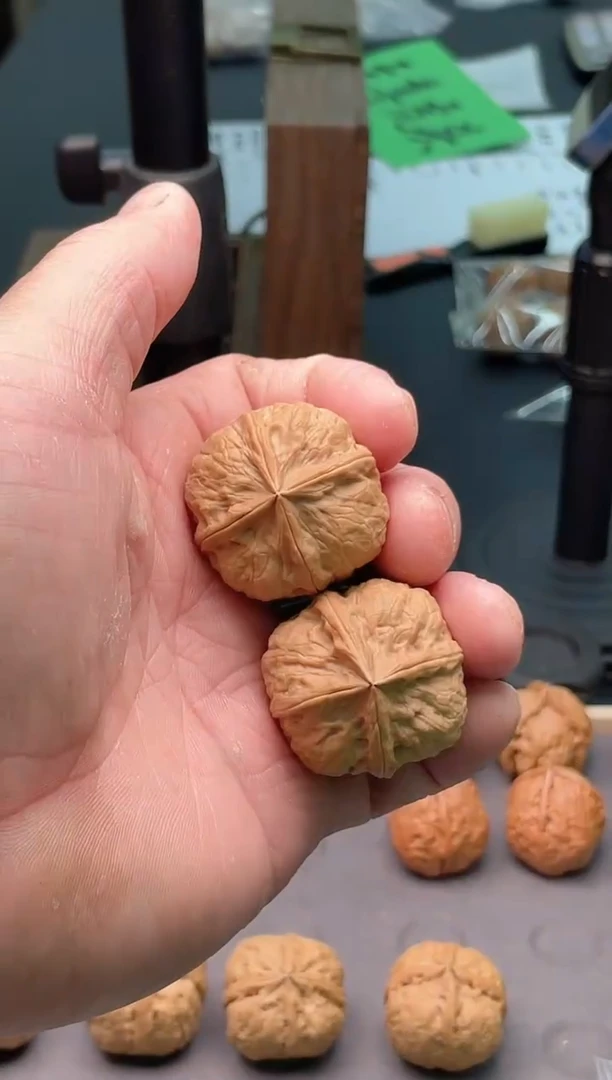 把件文玩核桃四棱四棱四棱