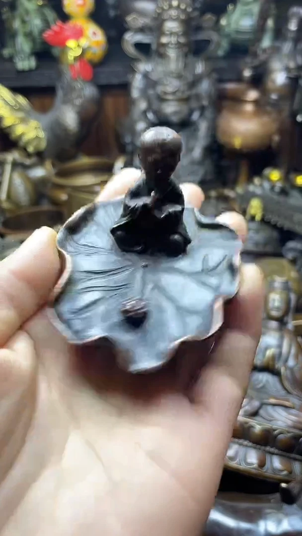 闪购链接，点击下单，有运费险，铜摆件