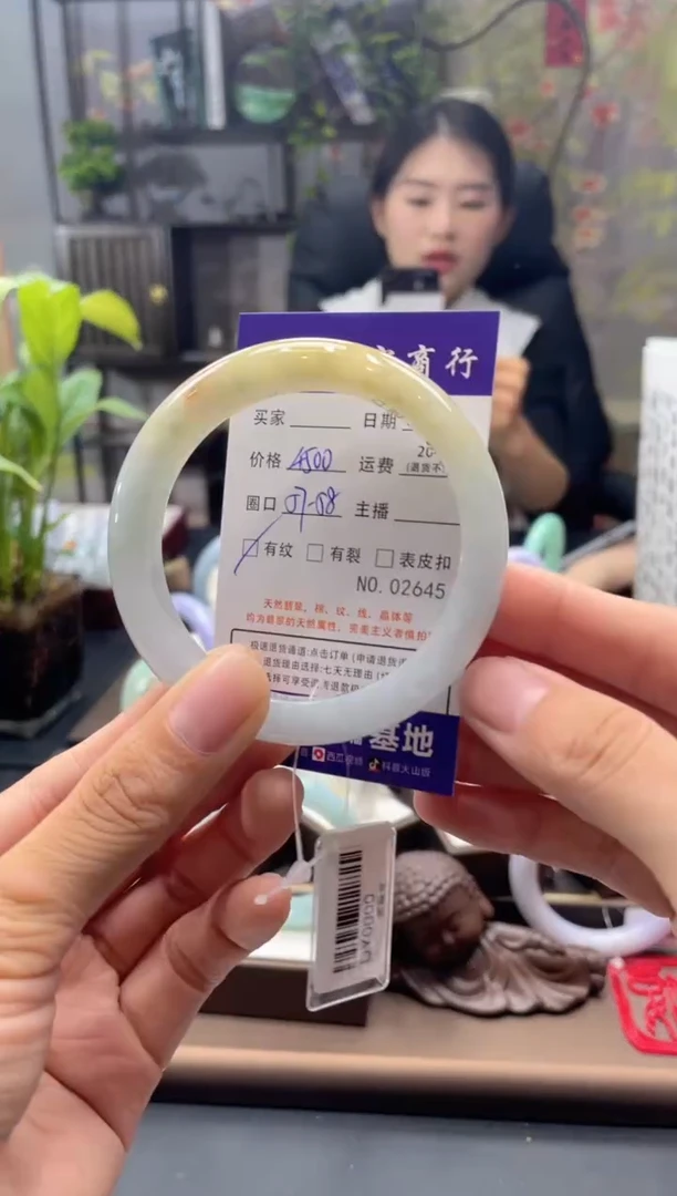 未镶嵌手镯翡翠2645*****