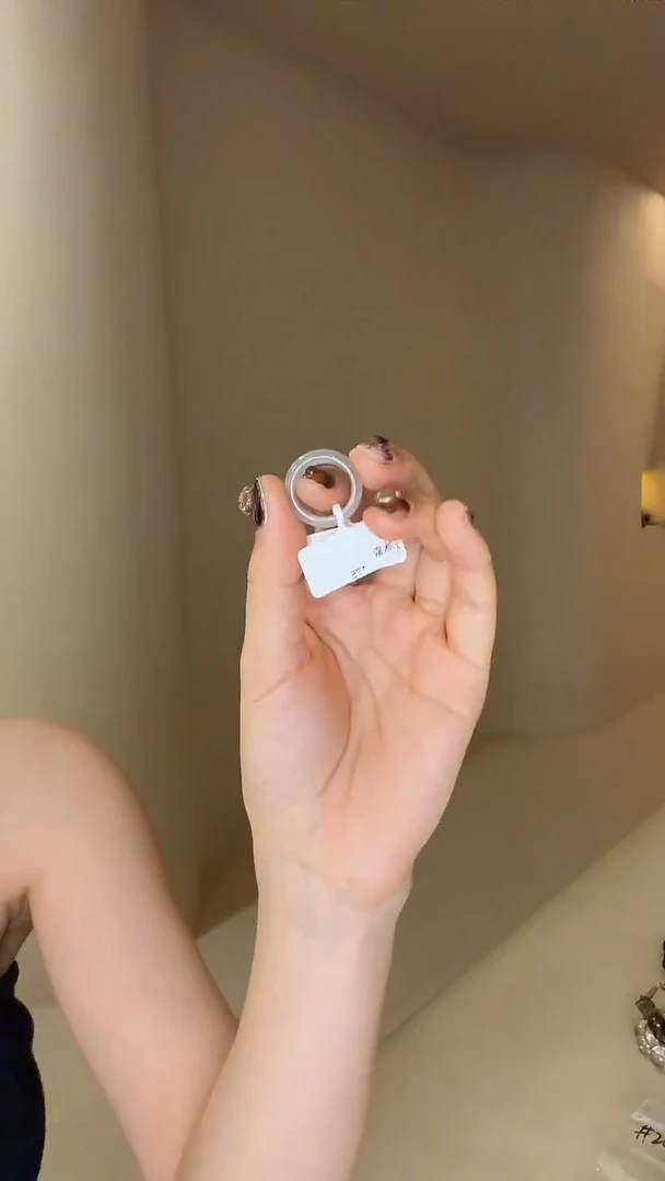 未镶嵌戒指和田玉10码冰紫多样性发其一