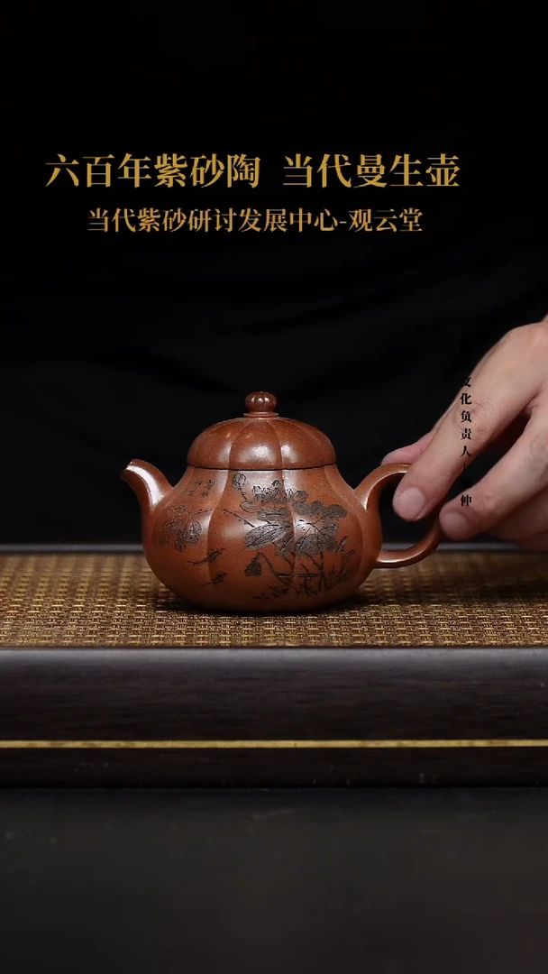 茶壶紫砂宜兴紫砂壶柴烧