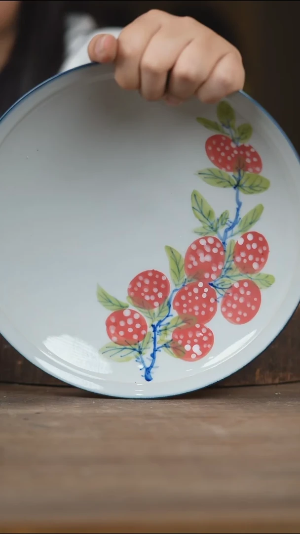 瓷片景德镇高温釉下彩（食品级）