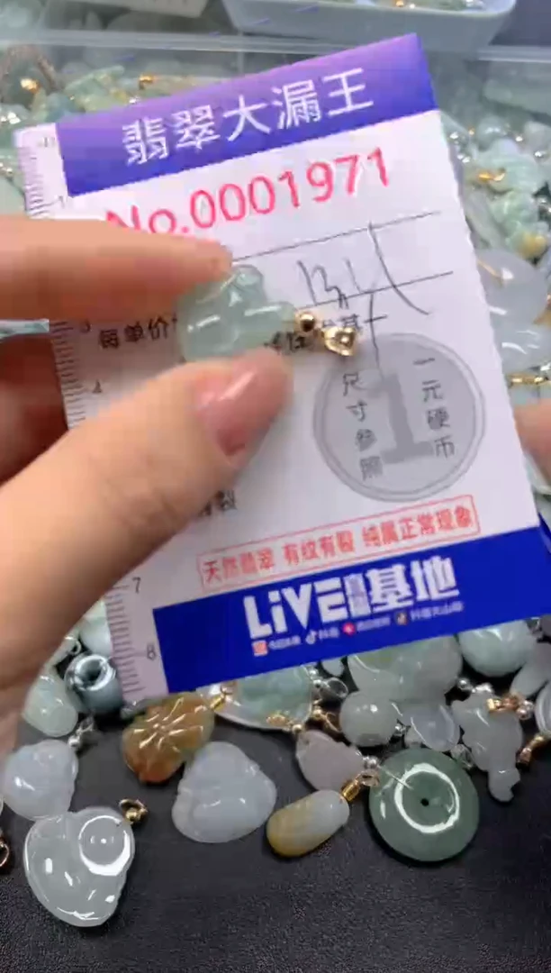 颈饰未镶嵌翡翠1971