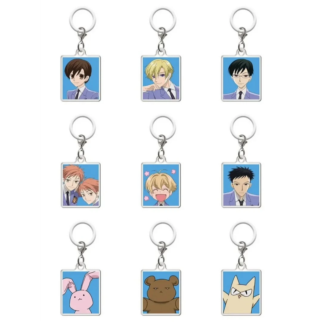 樱兰高校男公关部 亚克力伞挂扭蛋 日版正版盲盒