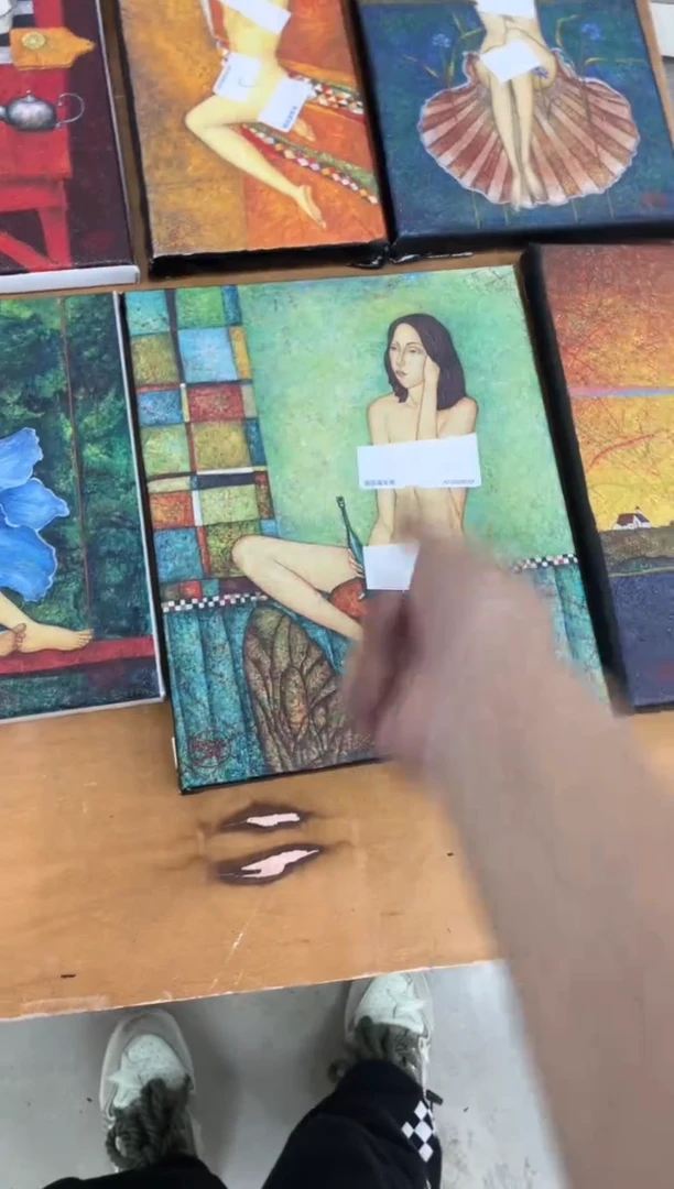 俄美协画家原创油画25*30