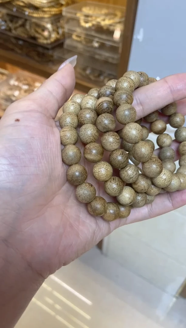 手串沉香越南圆珠单圈1.1多样性发其一