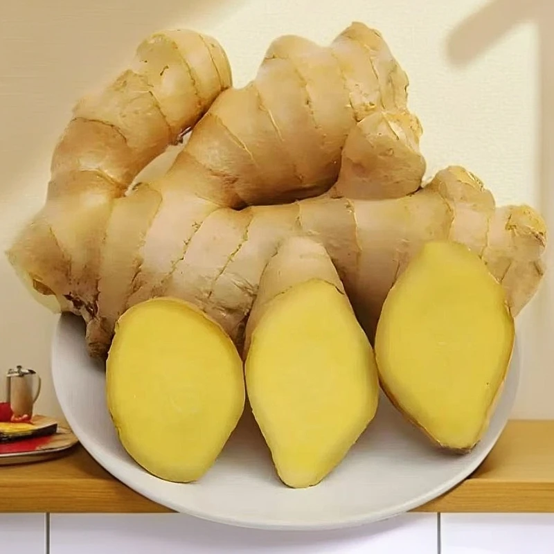 【干净无土】山东大姜5斤装包邮农家种植香辣味十足