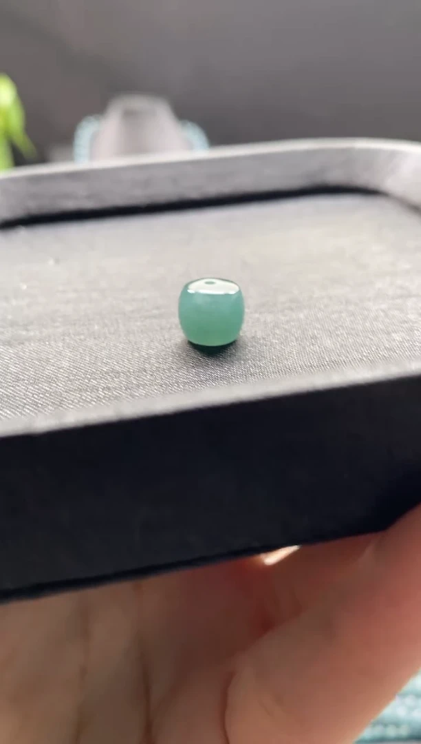 未镶嵌手链翡翠散珠卡10MM左右老型珠