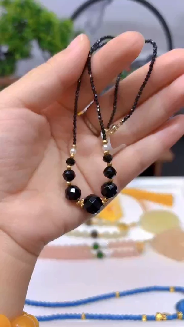 玛瑙/玉髓颈饰未镶嵌X630