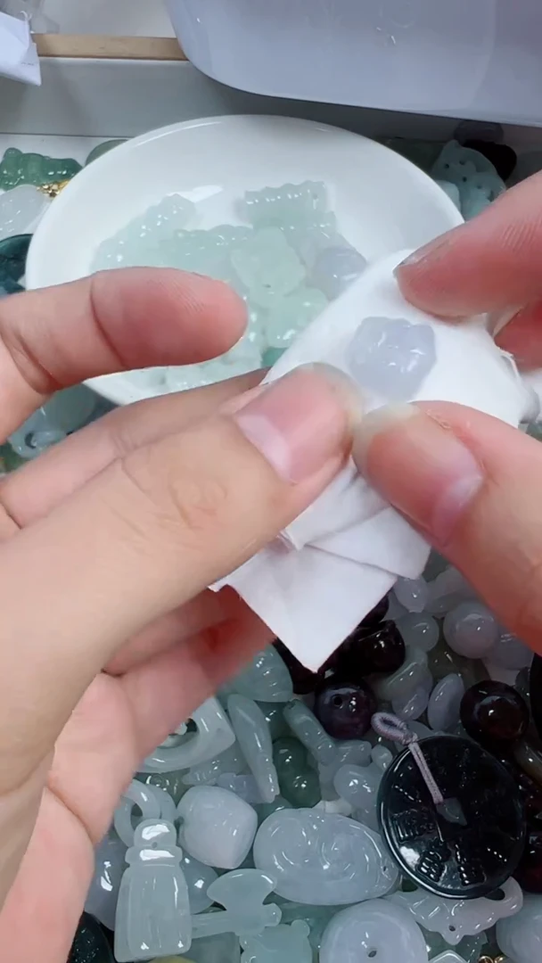 散珠翡翠940号链接，A货翡翠