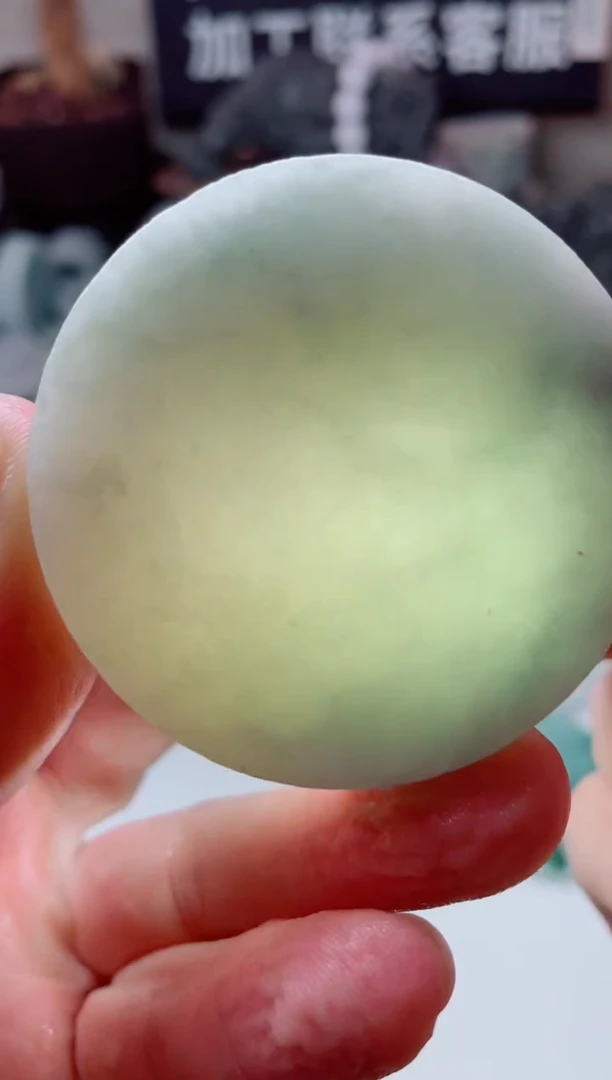 翡翠未镶嵌颈饰4386.....