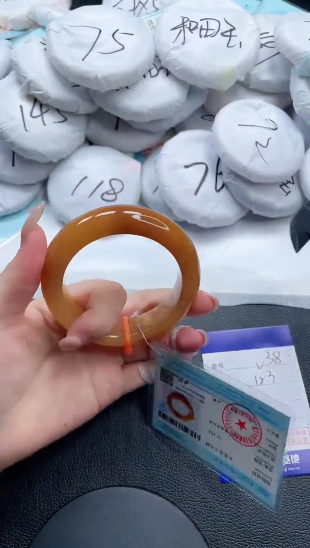 石英质玉手镯未镶嵌9V38-59