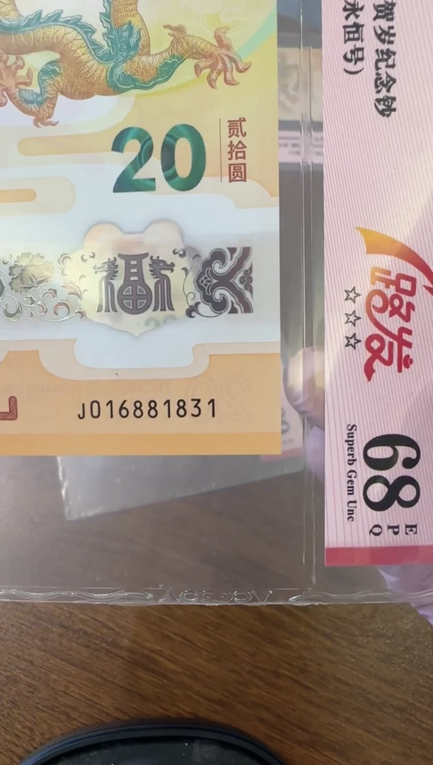 【闪购商品】塑料24龙钞啊啊啊啊啊单张