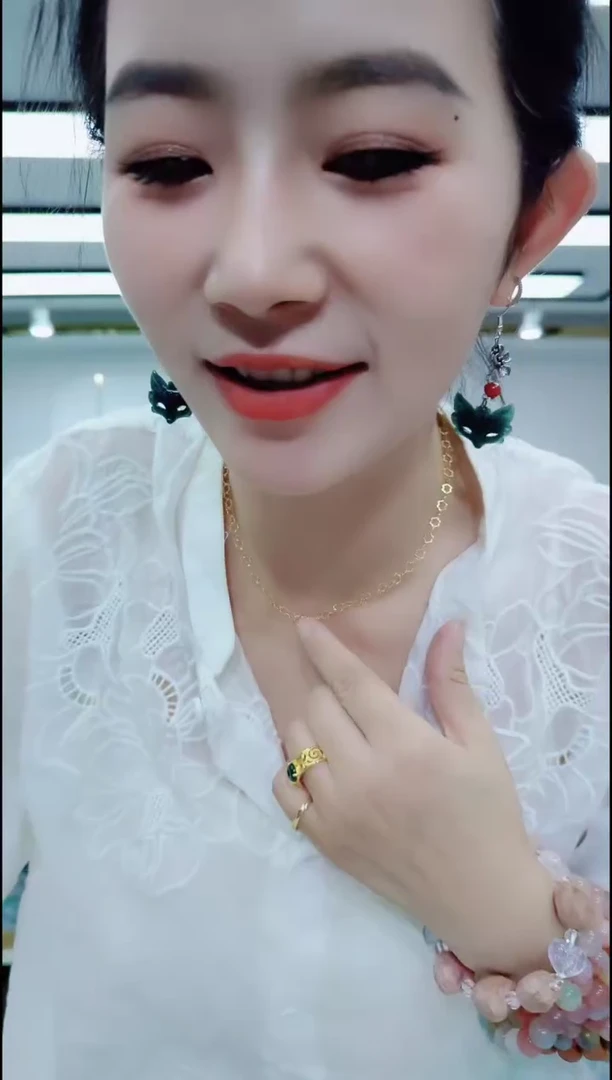 2078金色星星项链