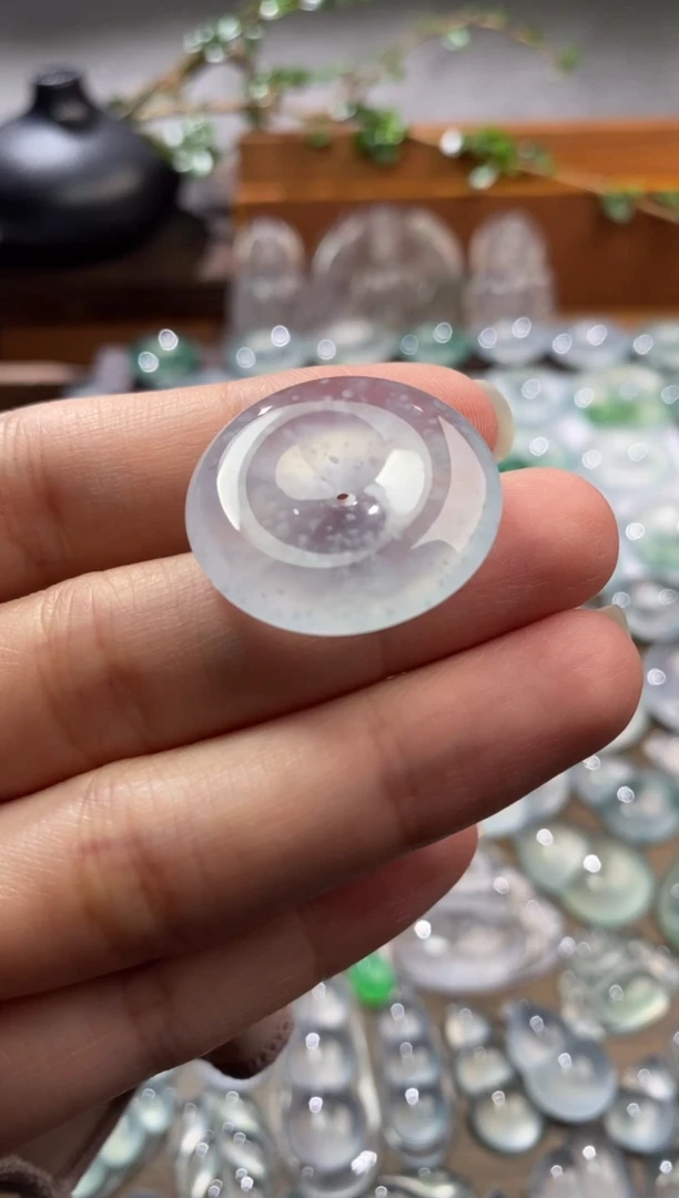 吊坠(不含链)未镶嵌翡翠扣子