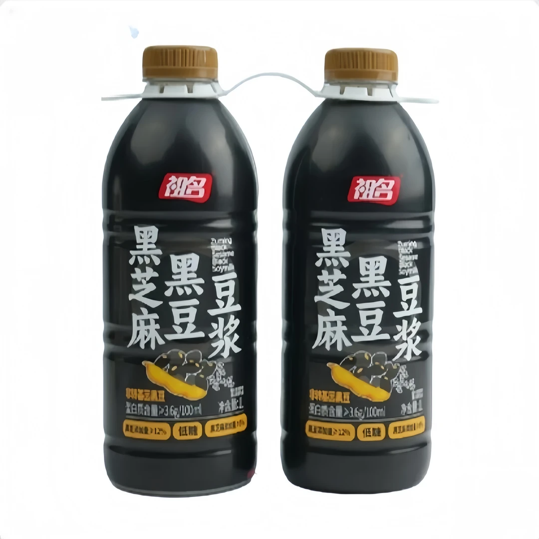 COSTCO开市客代购祖名黑芝麻黑豆豆浆1L*2瓶口感浓醇香味浓郁