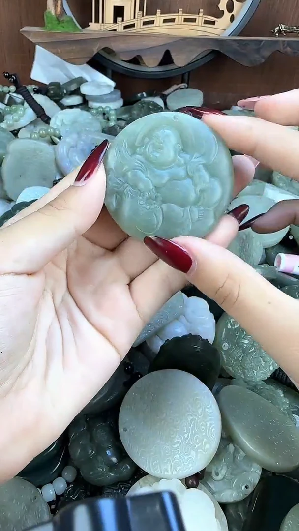 吊坠(不含链)未镶嵌和田玉1