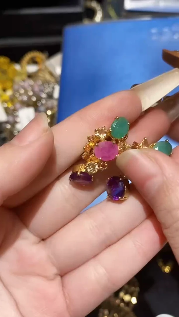 琉璃铜合金楚楚珠宝中古甄选不退换