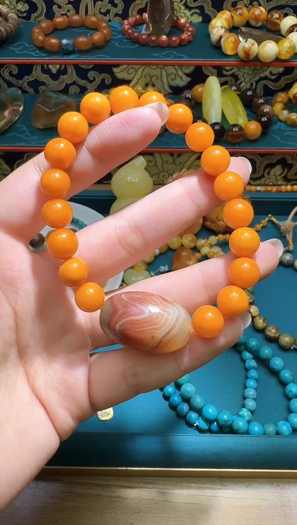 手链琥珀未镶嵌多样性发一件 159