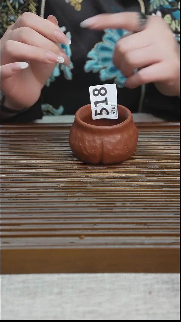 纯手工粗陶茶具每一只不一样
