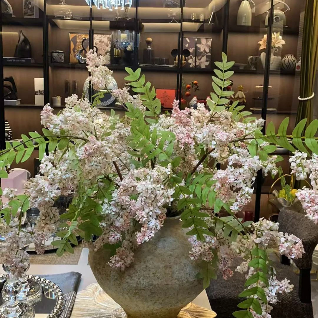 掬涵槐蕊仿真花复古婚庆花束高级感花艺橱窗装饰高档插花客厅【荐】