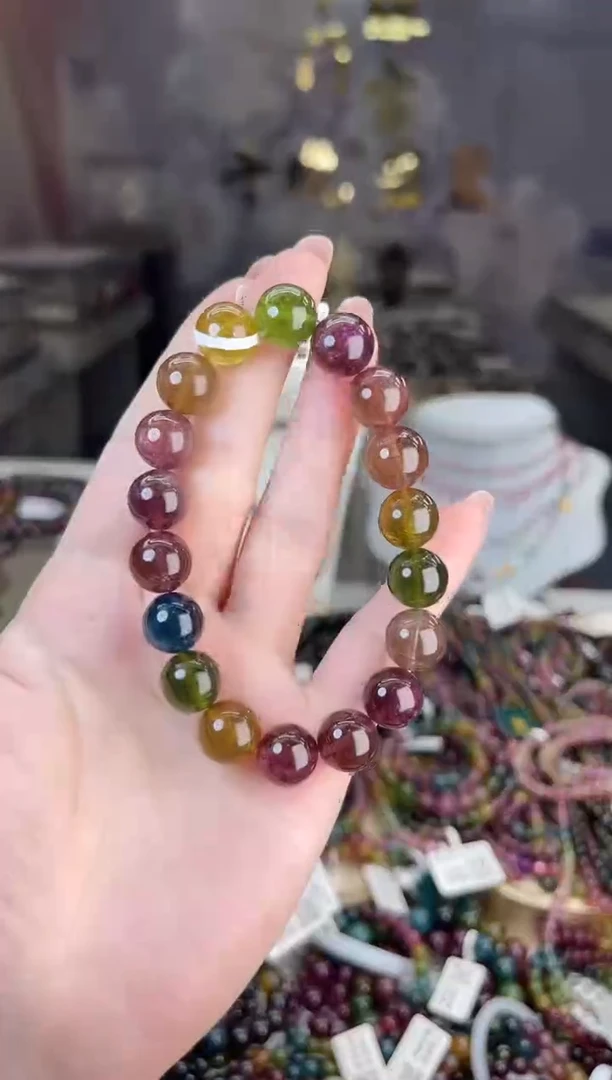 【闪购商品】碧玺/未镶嵌11mm+碧玺单圈多样性发货