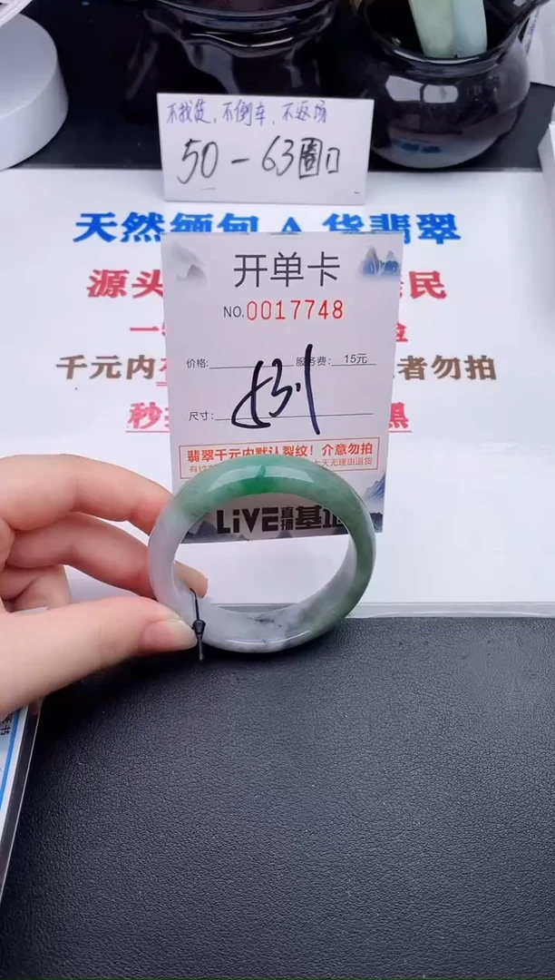 未镶嵌手镯翡翠48