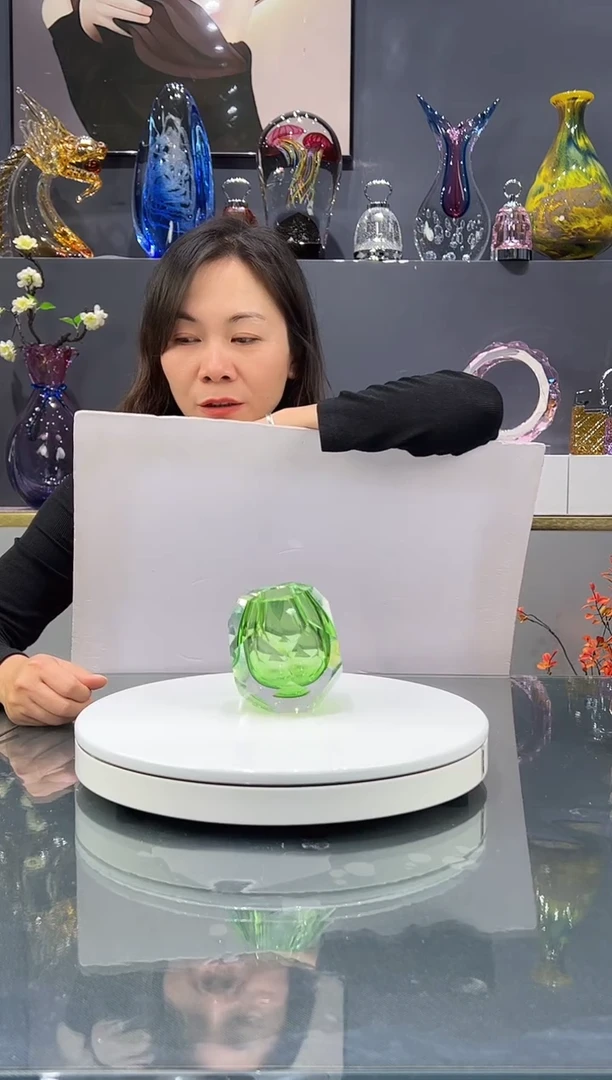 手工艺品琉璃水晶琉璃香薰瓶1个