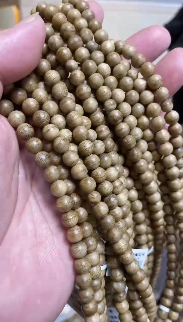 【闪购商品】沉香手串老惠安圆珠长串0.7多样性发其一