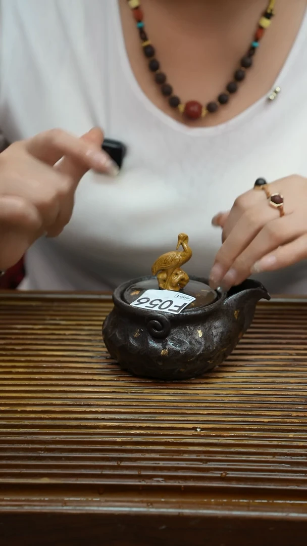万古烧粗陶手工茶具