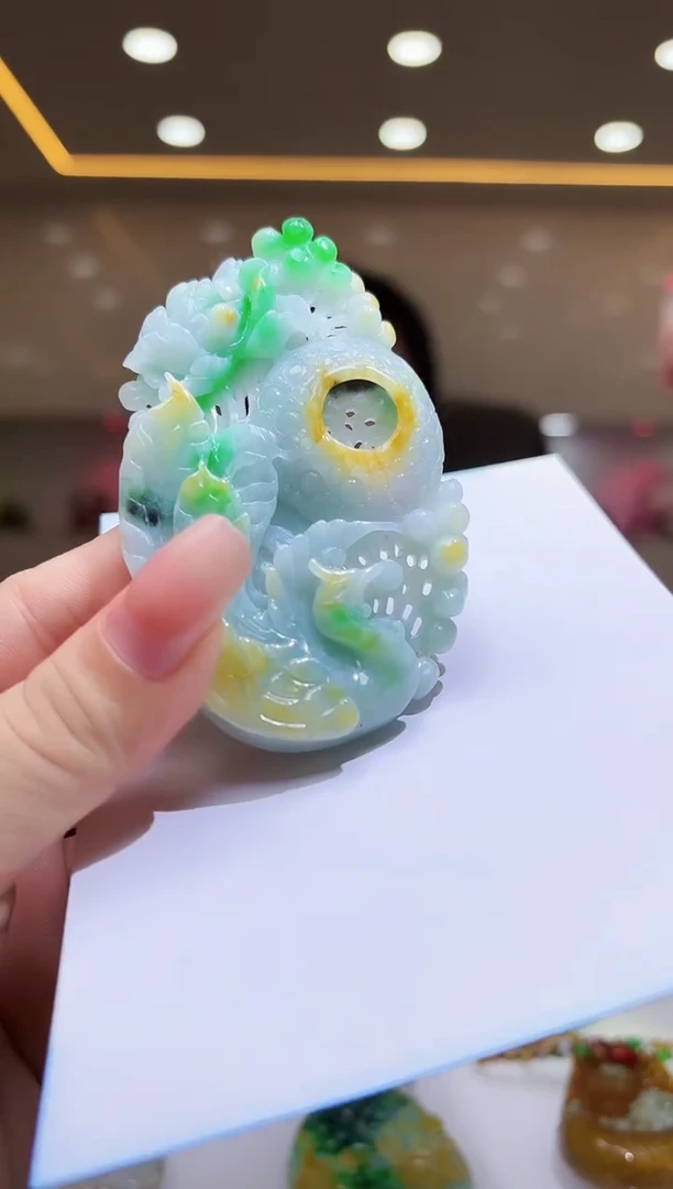 未镶嵌定制翡翠19/0914/C/凤凰