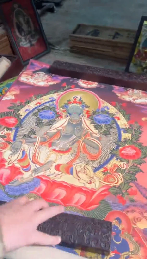 卷轴画卷轴画奥奥的唐卡