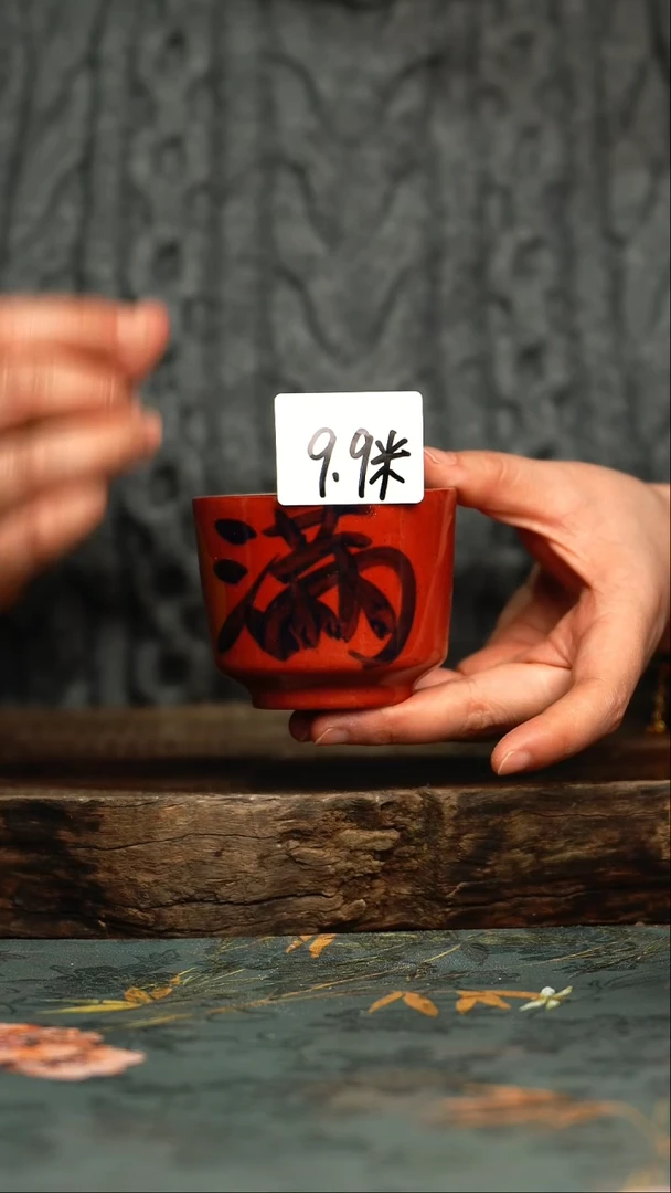 【闪购商品】杯 釉下彩手工手绘同款陶器