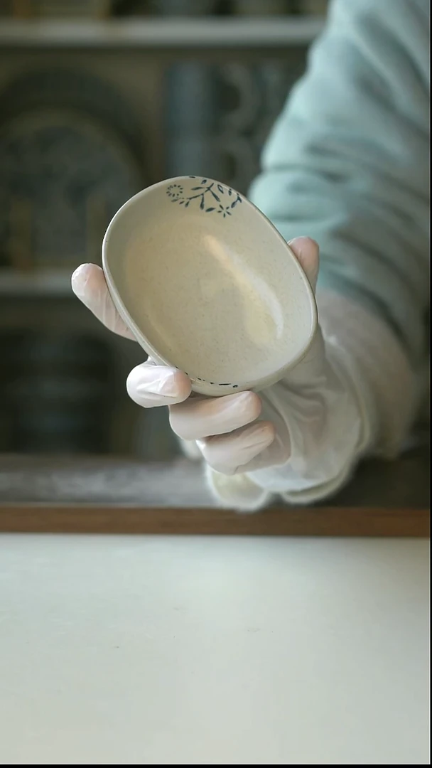 陶瓷Hitable繁花蘸料碟10cm@4-2@