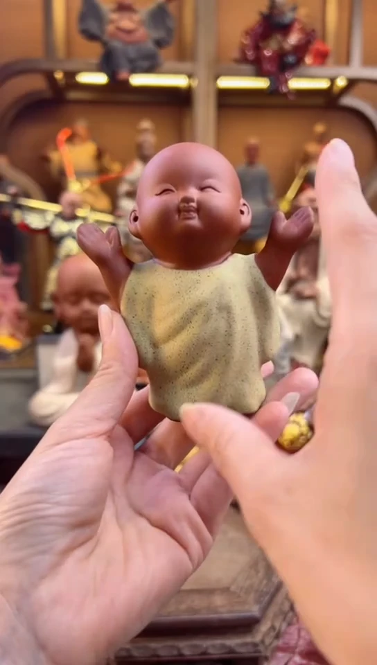 紫砂茶宠器闵茶宠摆件