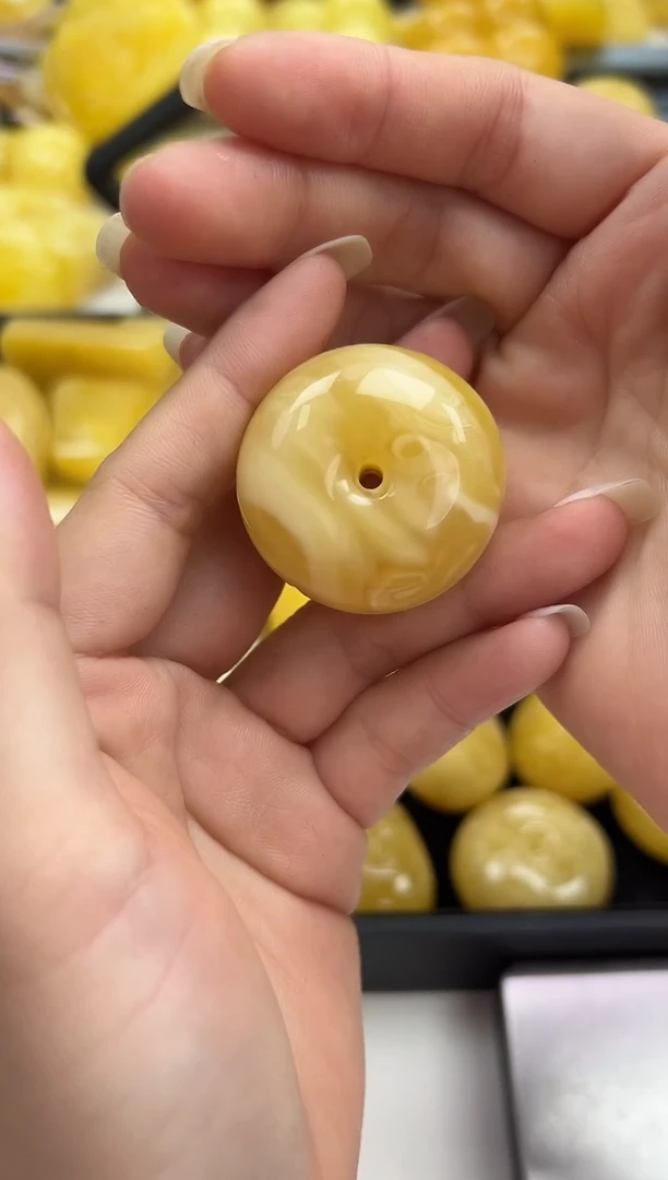 裸石蜜蜡未镶嵌天然琥珀蜜蜡