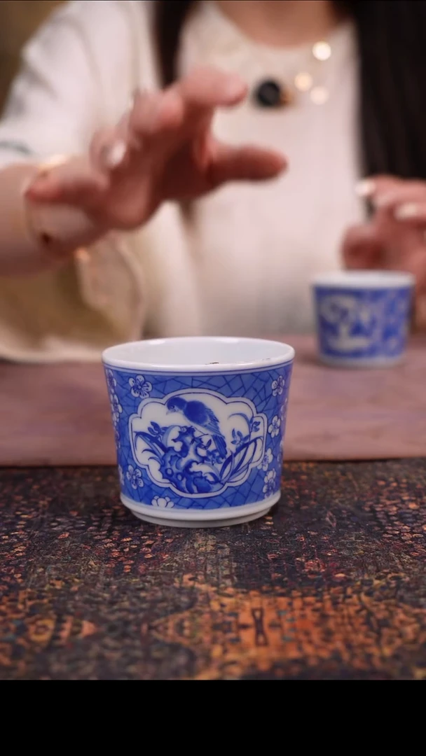 杯景德镇陶瓷杯碗柴烧多人hy7