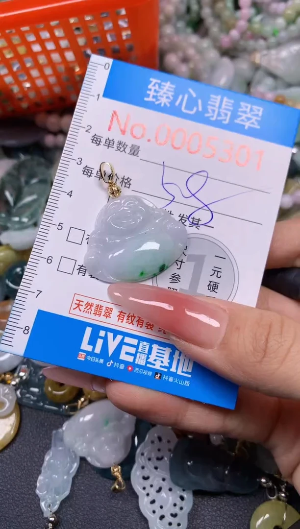 【闪购商品】翡翠颈饰未镶嵌含绳0005301