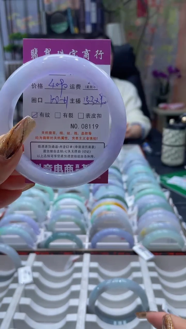 未镶嵌手镯翡翠8119****