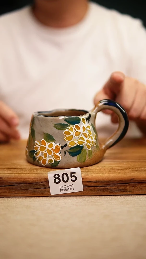 @@陶园瓷舍@@纯手工手绘@高温釉下彩