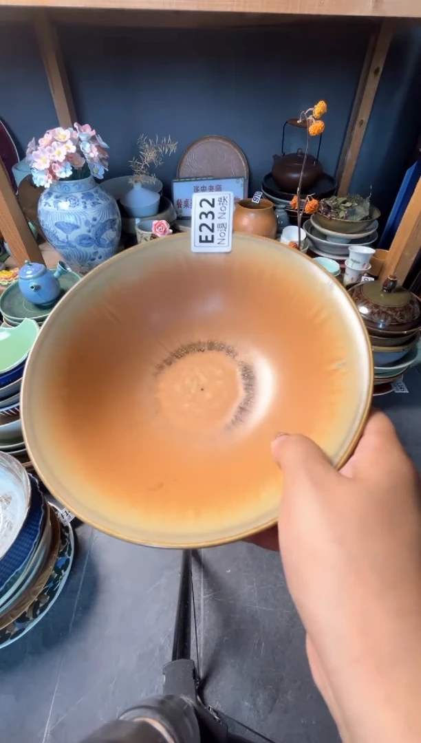 瓷片烤***来e232黄流沙华夫格面碗
