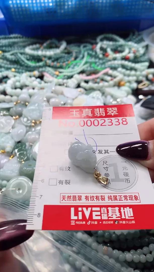 吊坠(不含链)未镶嵌翡翠2338