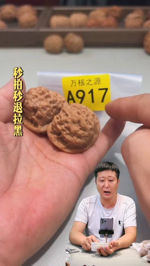 文玩核桃把件A917野狼41