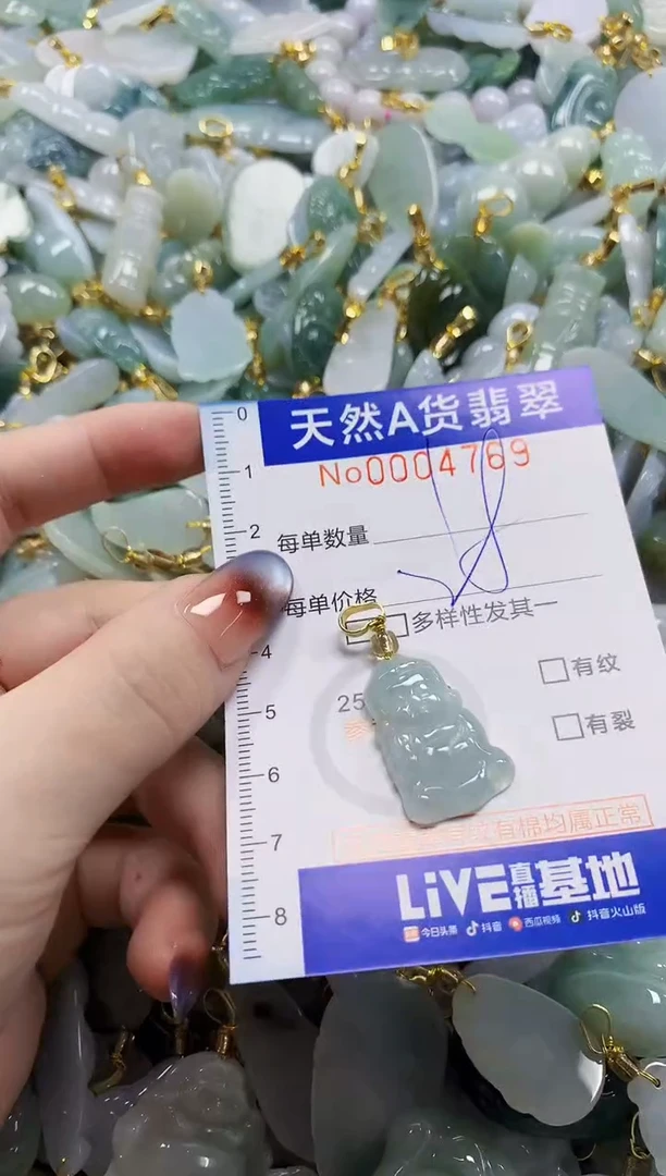 颈饰未镶嵌翡翠天然A货翡翠