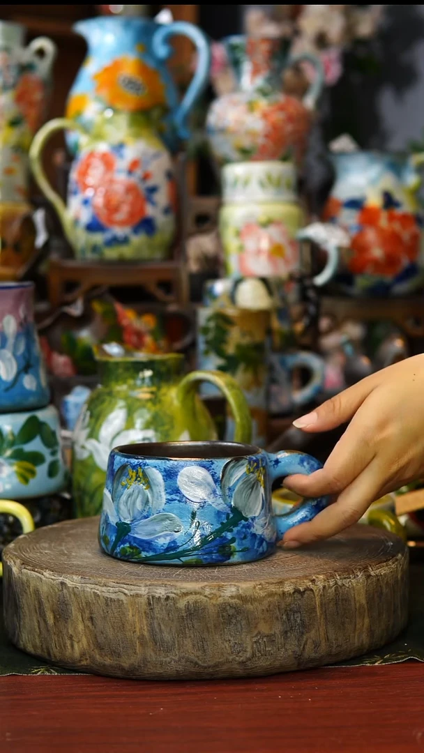 陶瓷168景德镇手工手绘釉下彩